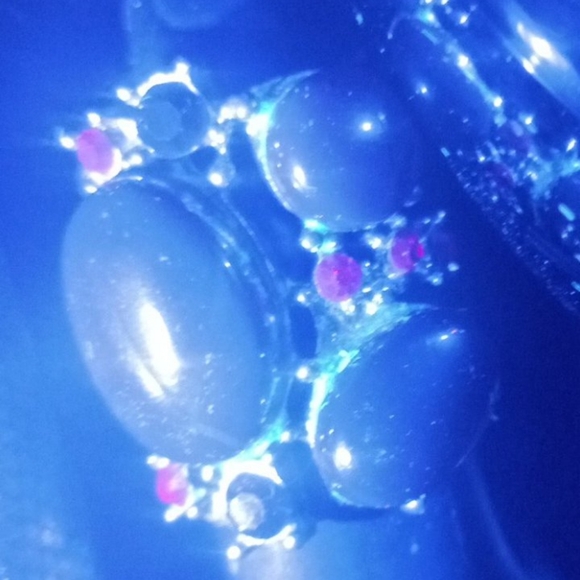 Vintage RUBY & Carnelian Agate Ring - Picture 13 of 16